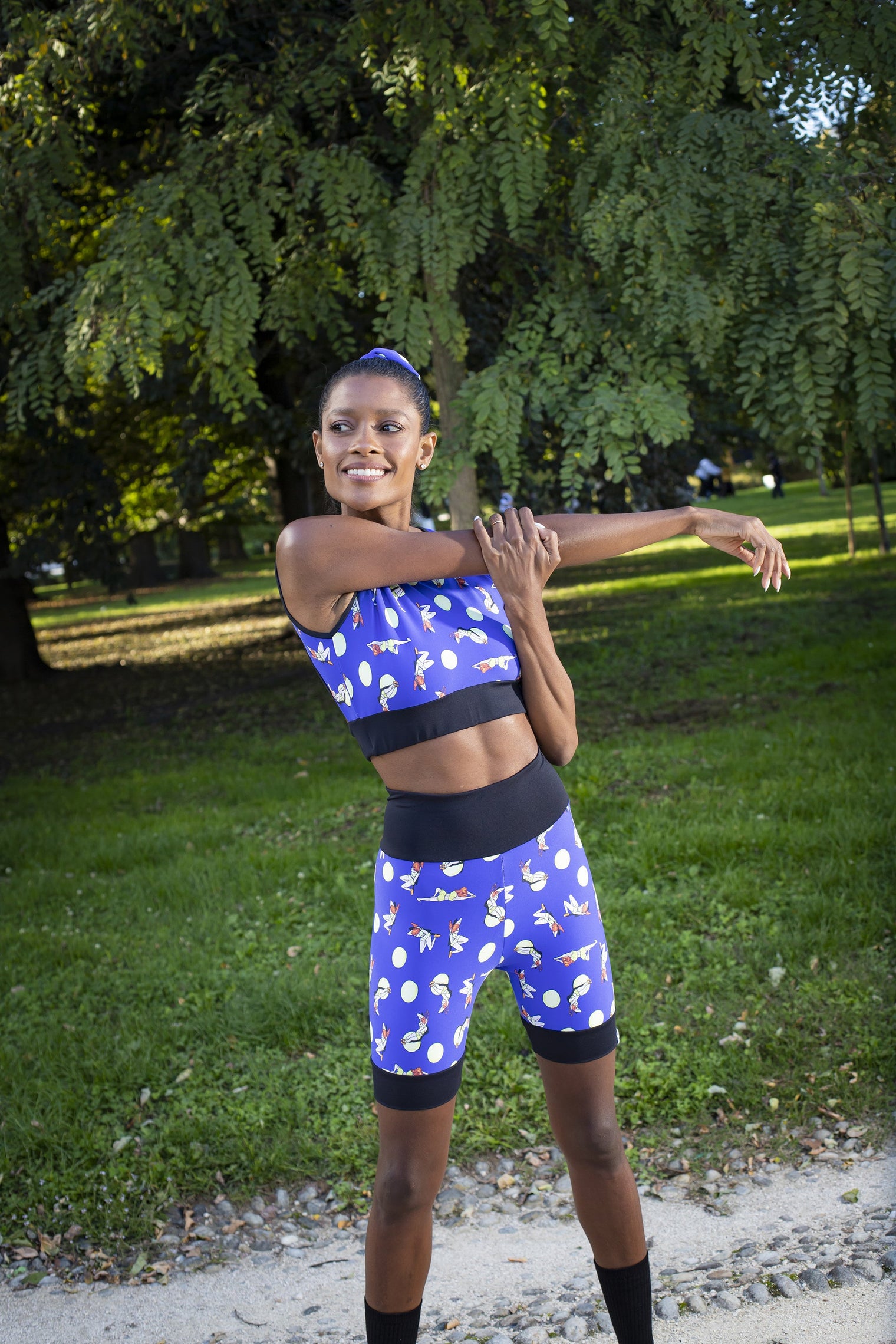 High-Waisted Lightweight Yoga Asana Shorts