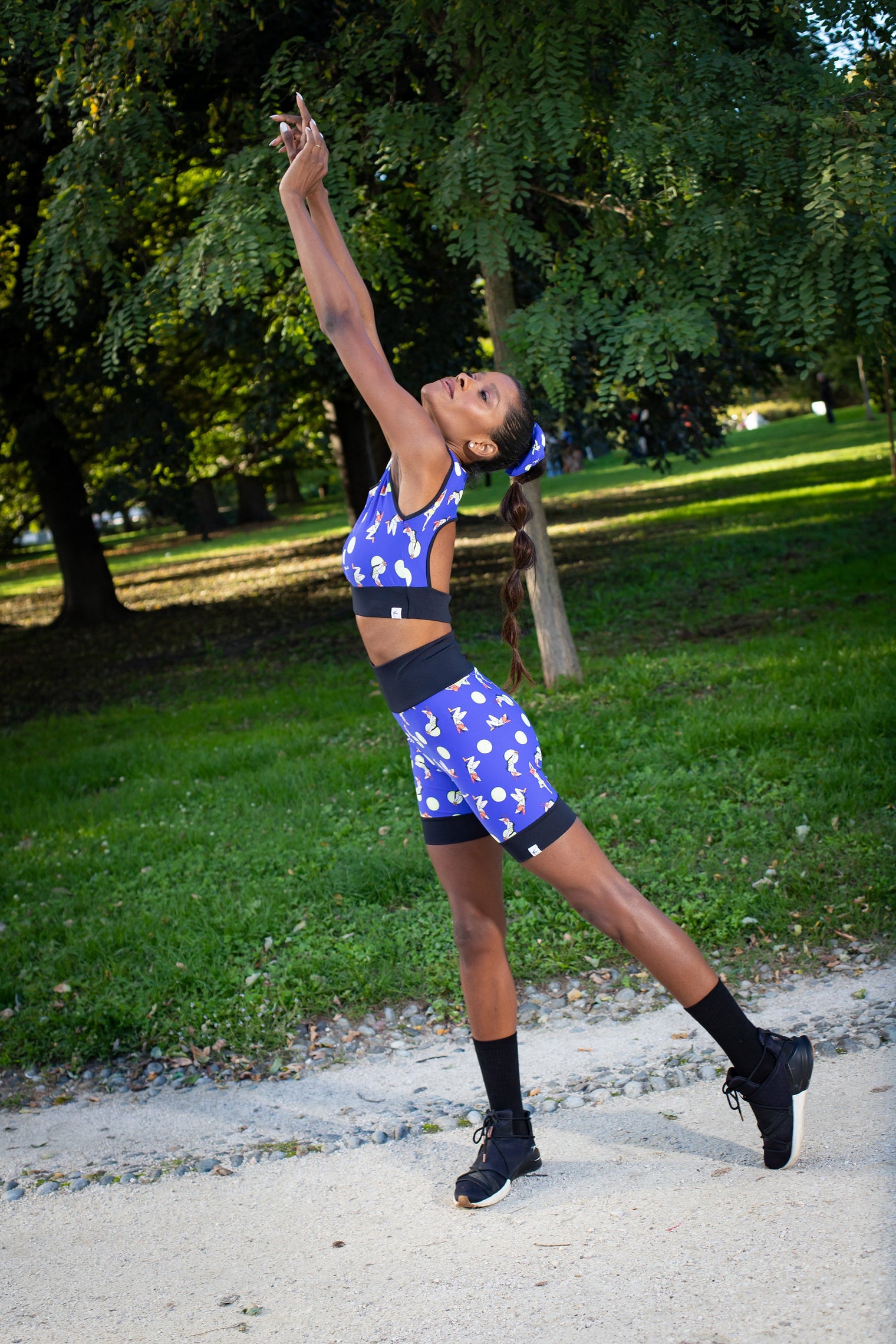 High-Waisted Lightweight Yoga Asana Shorts