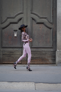 Catwoman Animal Print Jumpsuit by Dolls