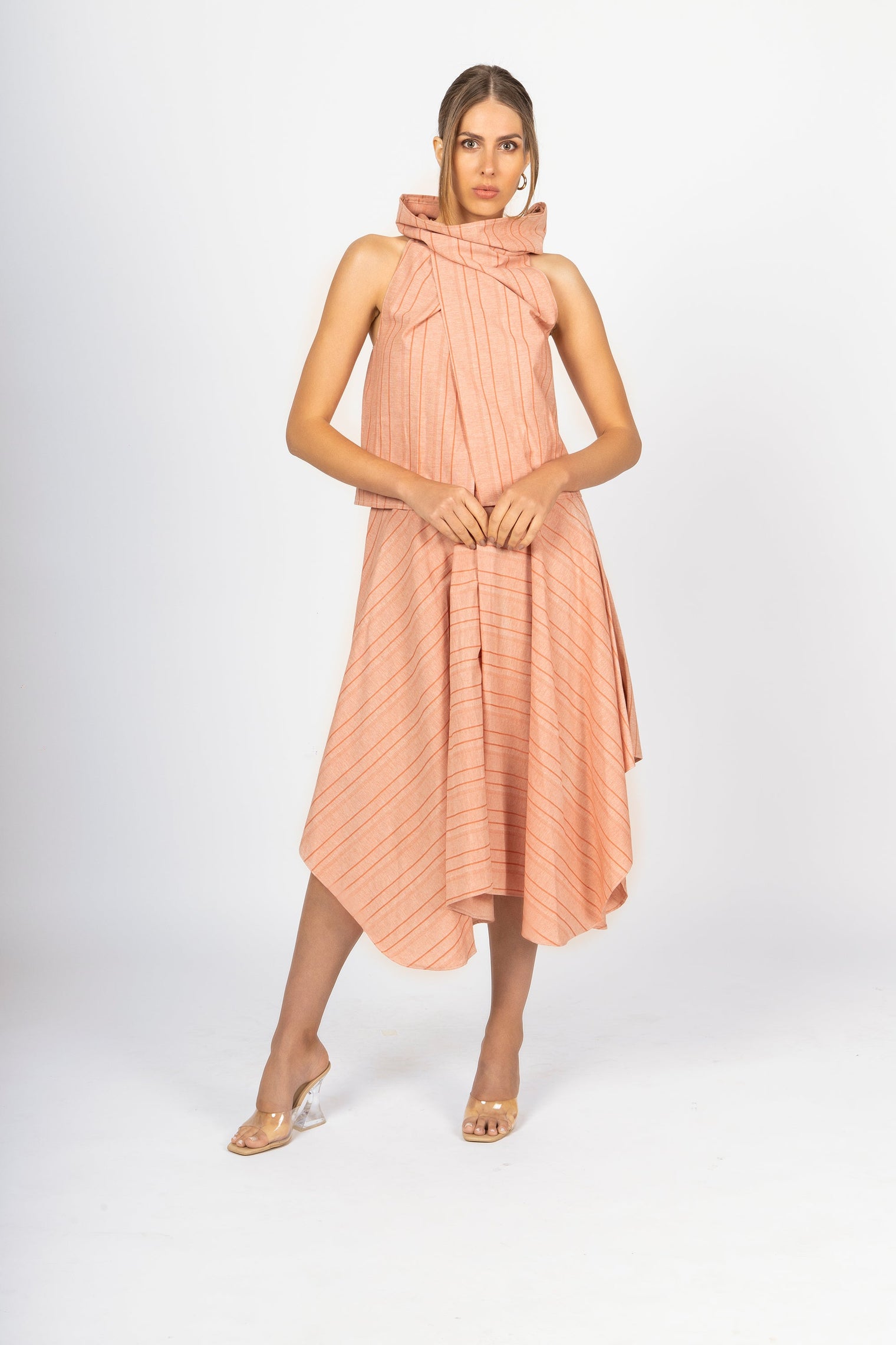 Vogue Stripe Guaraná Skirt