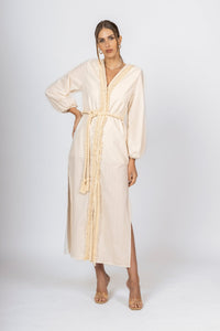 Off-White Kimono Dress