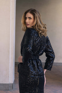 Kimono Cropped Paetê