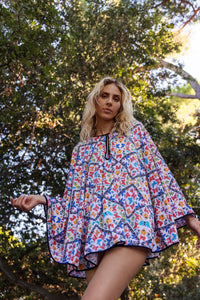 Butterfly Amazônia Poncho